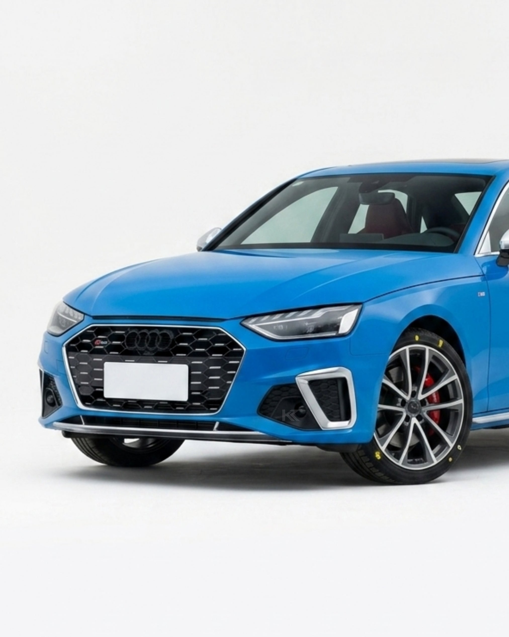 Audi A4 B9 S-Line / S4 B9 Sedan (2020-2021) Carbon Fiber Front Lip – 2PC Facelift Bumper Splitter