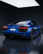 Audi R8 V10 / V10 Plus Coupe 4S Carbon Fiber E-Tron Style Rear Spoiler Set 2016 - 2019