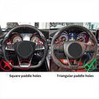 LED Carbon Fiber Steering Wheel for Mercedes-Benz C-Class / CLA / E-Class 2016+
