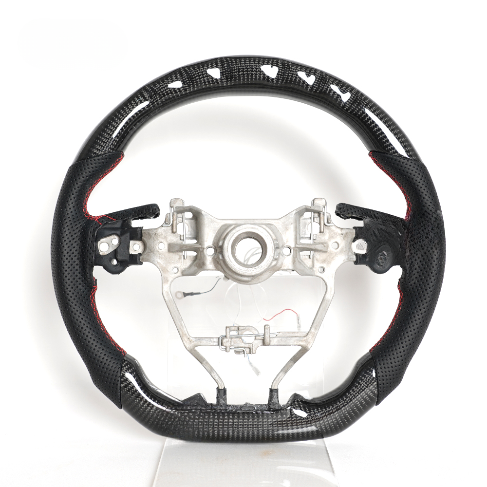 Carbon Fiber LED Steering Wheel for Toyota Camry, RAV4, Avalon & Corolla 2018-2024