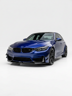 BMW 3 Series F80 M3 F82 F83 M4 M Performance Style Carbon Fiber Front Lip (2015 - 2019)