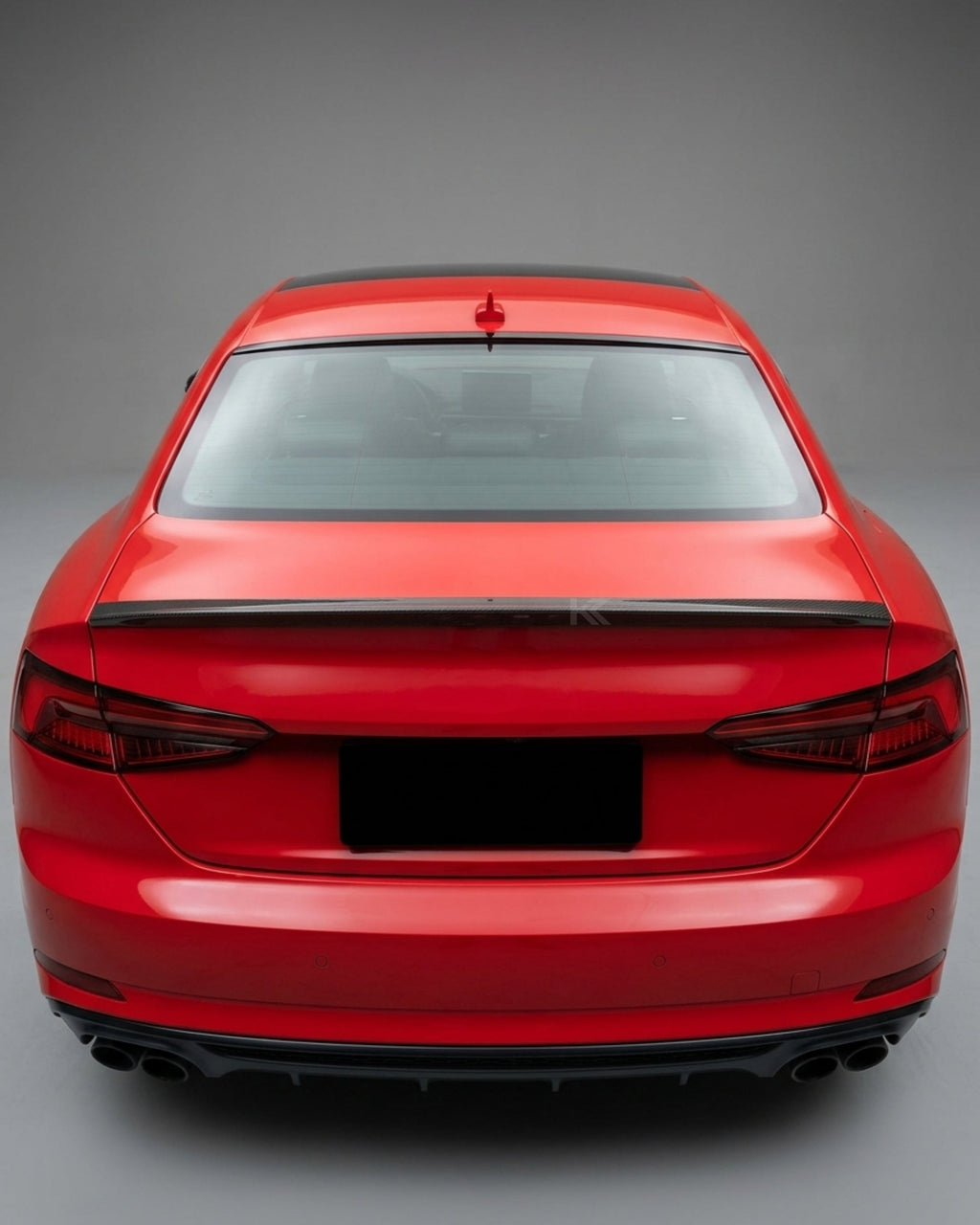 Audi A5 S-Line / S5 / RS5 B9 Coupe Carbon Fiber RS5-H Style Ducktail Rear Trunk Spoiler 2017 - 2022