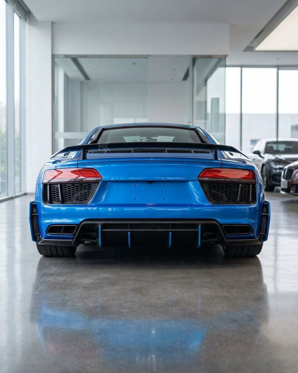 Audi R8 V10 Coupe 4S Gen 2 Carbon Fiber GT-Style Rear Wing Spoiler 2016 - 2019