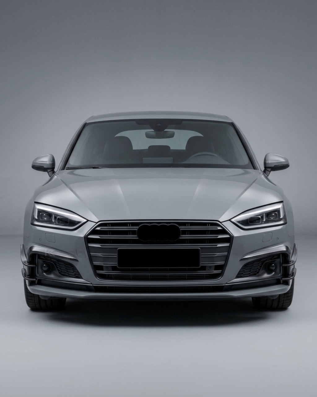 Audi A5 S-Line / S5 B9 Carbon Fiber Front Bumper Canard Fins 2017 - 2019
