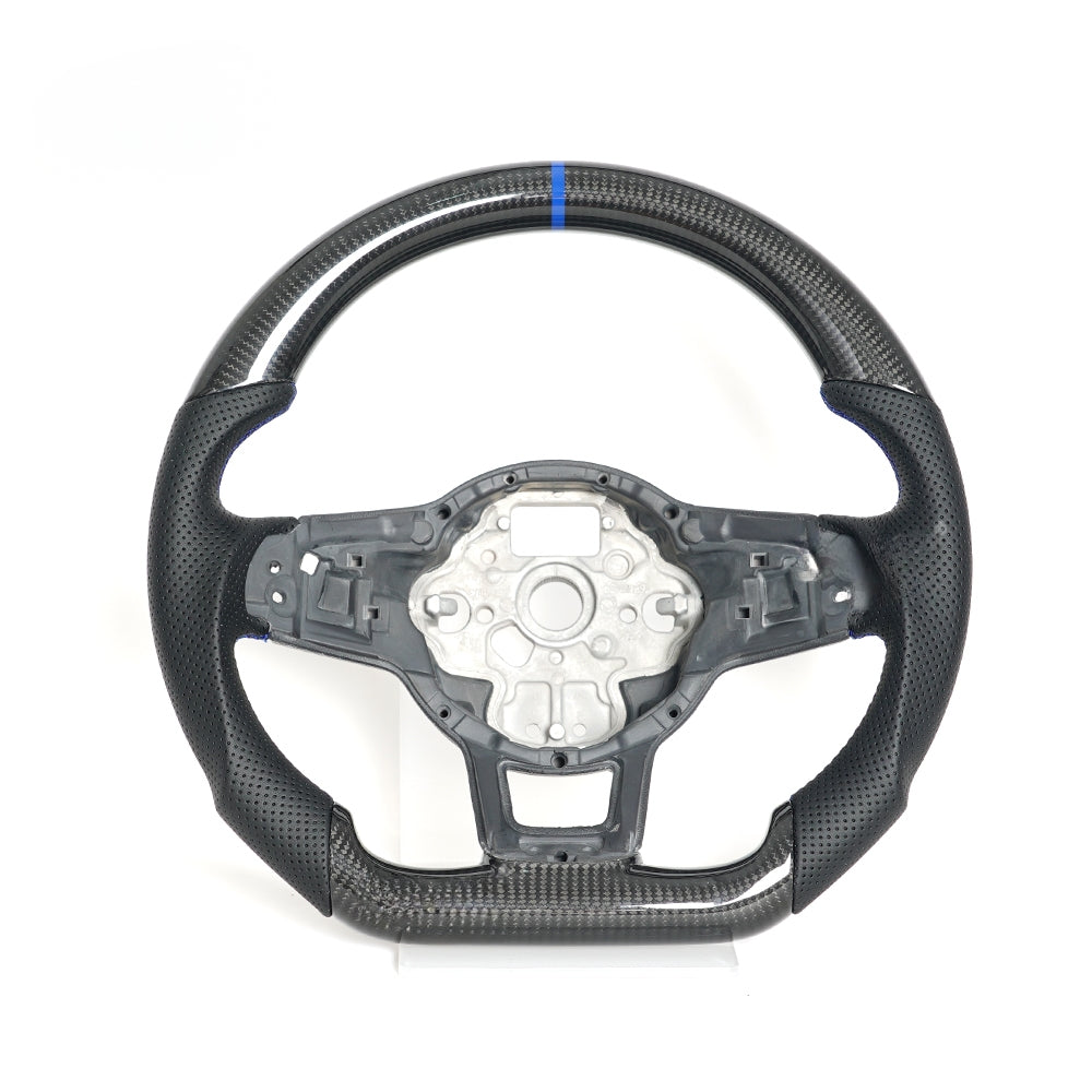 Carbon Fiber Steering Wheel for VW Golf 7 GTI R Mk7