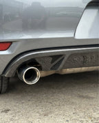 VW Golf MK6 GTI Carbon Fiber Rear Diffuser – Gloss Black (2010–2013)