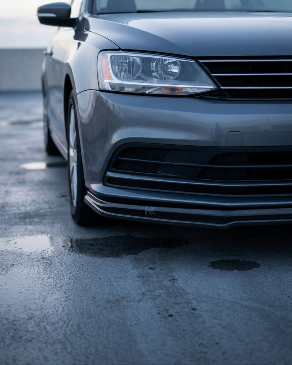 VW Jetta GLI Carbon Fiber Front Splitters – Sedan (2013–2015)