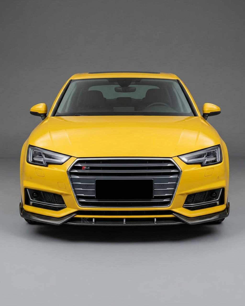 Audi A4 B9 S-Line / S4 Sedan (2017-2018) Carbon Fiber Front Lip – 3PC Aero Splitter Kit