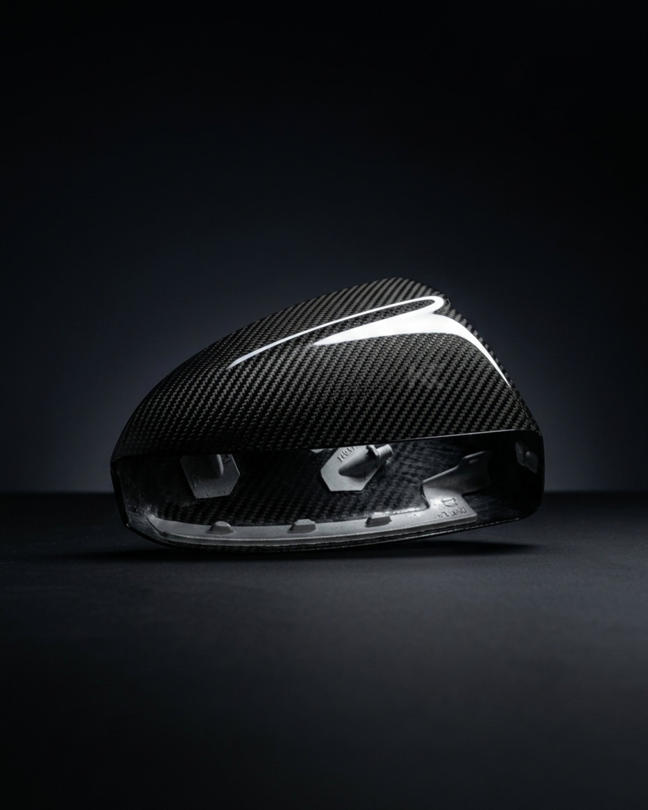 Prepreg Dry Carbon Fiber R8 Mirror Cover Cap Rearview for Audi R8 V10 2023