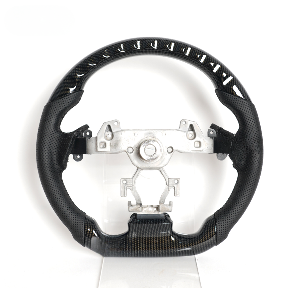 Hydro-Dip Carbon Fiber Steering Wheel for Infiniti G25, G35 & G37 Sedan 2007-2013