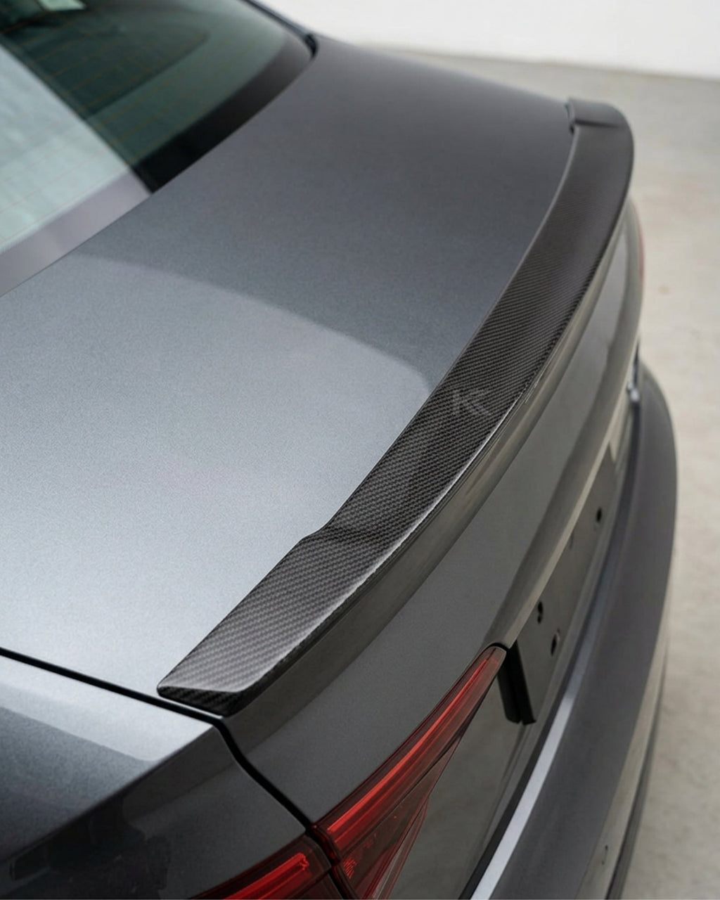 Audi A4 B9 S-Line / S4 Sedan Carbon Fiber Boot Lid Spoiler 2017 - 2019