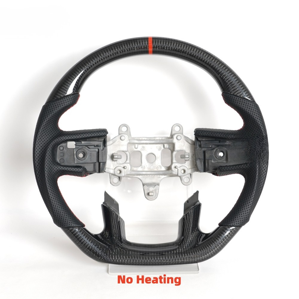 Real Carbon Fiber Steering Wheel for Dodge Ram 1500 2018-2024