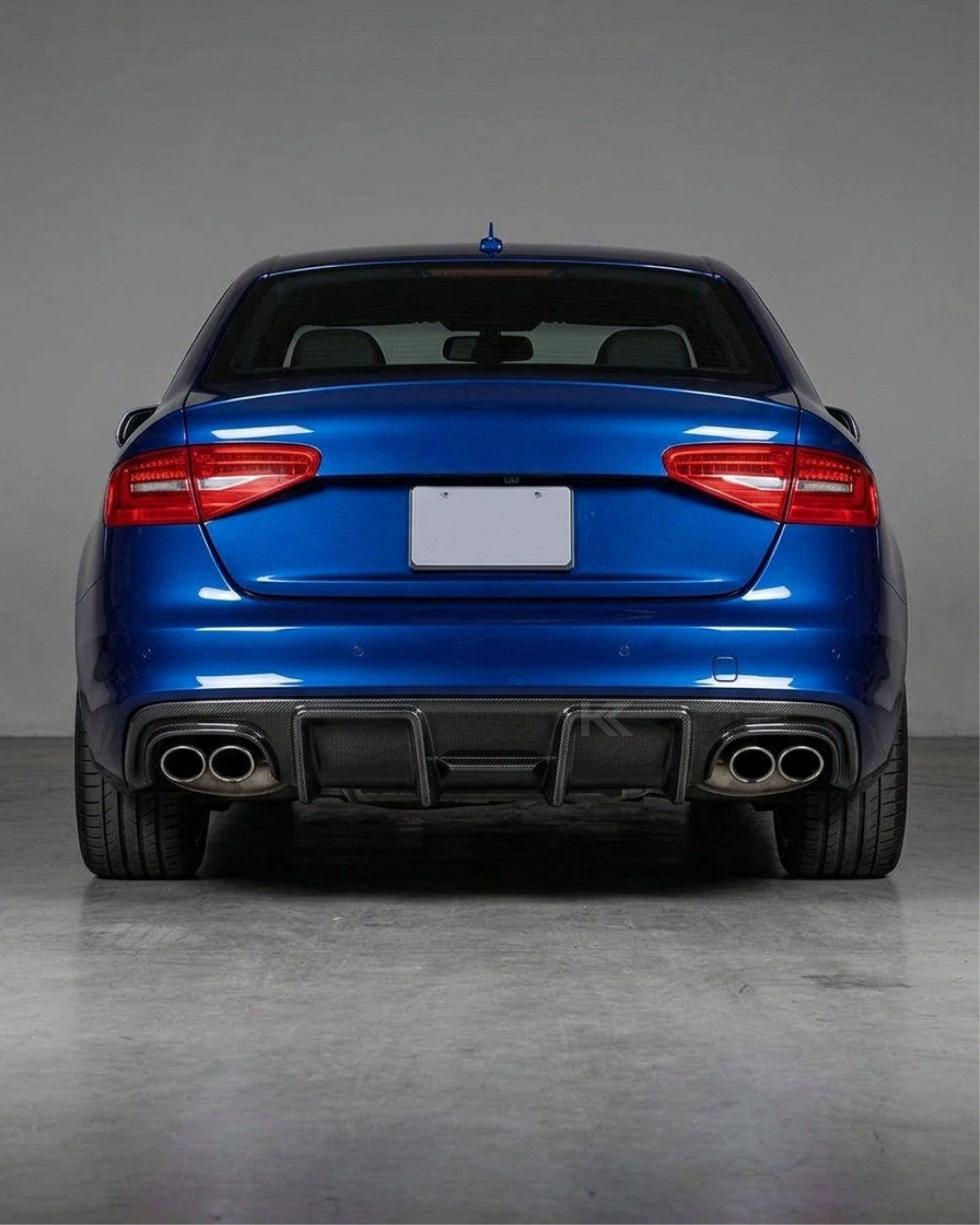 Audi A4 B8 S-Line / S4 Sedan Carbon Fiber JC Style Rear Valance Diffuser 2008 - 2012