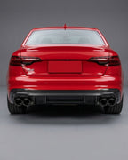 Audi A4 B9 S-Line / S4 Rear Diffuser – Prepreg Dry Carbon Fiber (2020–2022 Sedan)