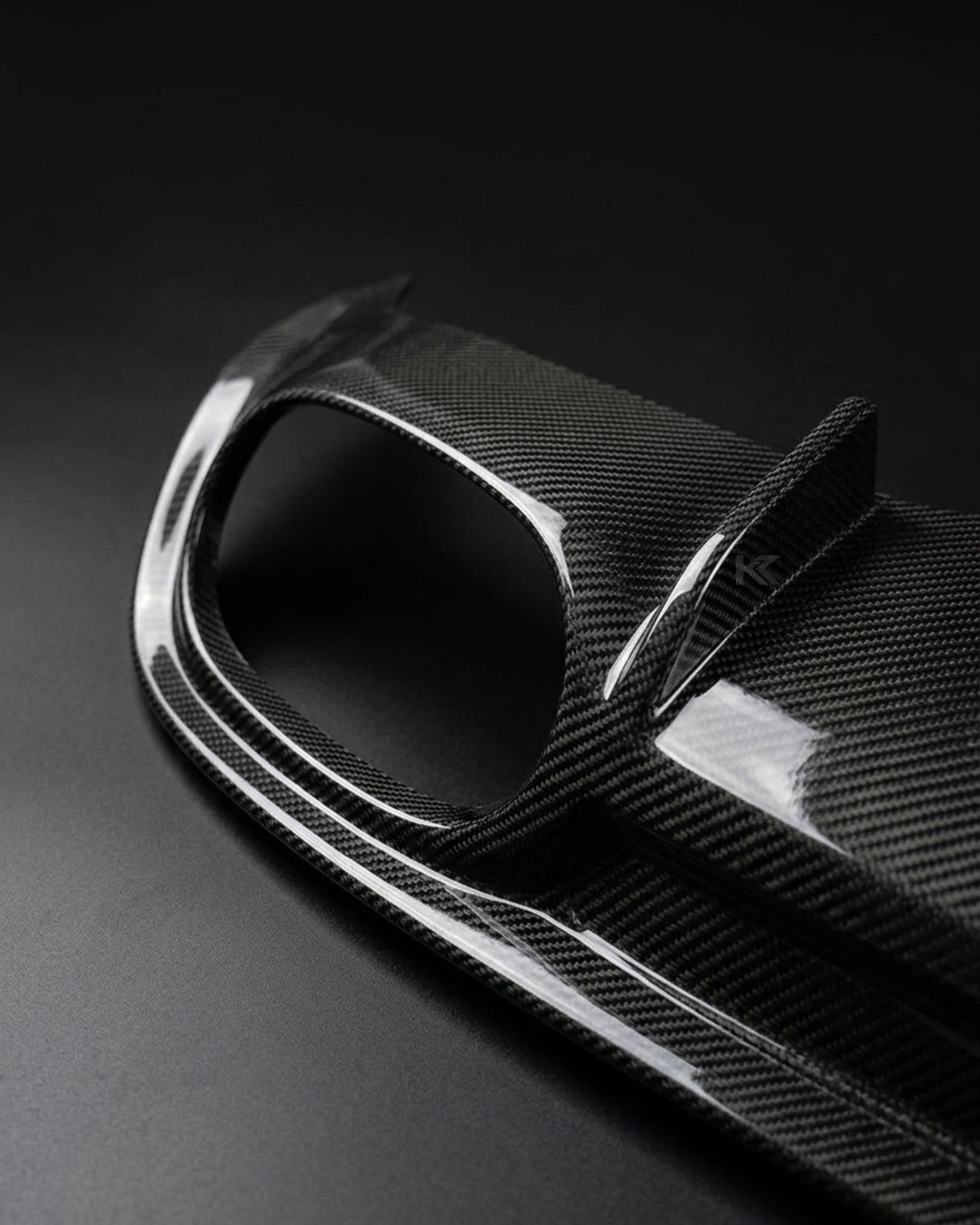 Audi A7 S-Line Sportback Carbon Fiber Rear Bumper Boot Diffuser 2013 - 2014