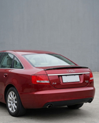 Audi A6 C6 Carbon Fiber Trunk Spoiler – S6 Style Rear Wing (2005–2011 Sedan)