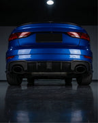 Audi RS3 8V Sedan Carbon Fiber Rear Bumper Diffuser Lip 2017 - 2019