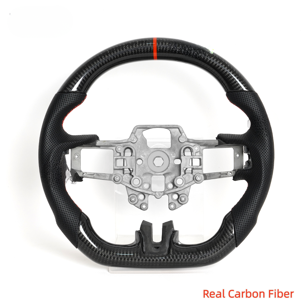 Carbon Fiber Steering Wheel for Ford Mustang 2015-2017