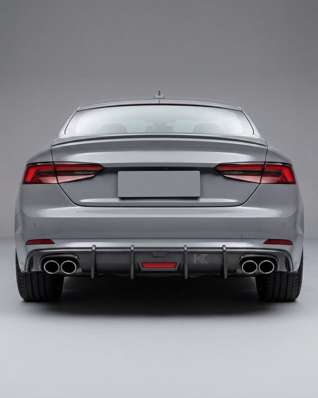 Audi A5 / S5 8T Facelift Carbon Fiber Rear Bumper Diffuser 2017 - 2019