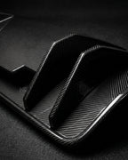 Audi R8 V10 Coupe 4S Gen 2 Dry Carbon Fiber Custom-Style Rear Bumper Lip Diffuser 2016 - 2018