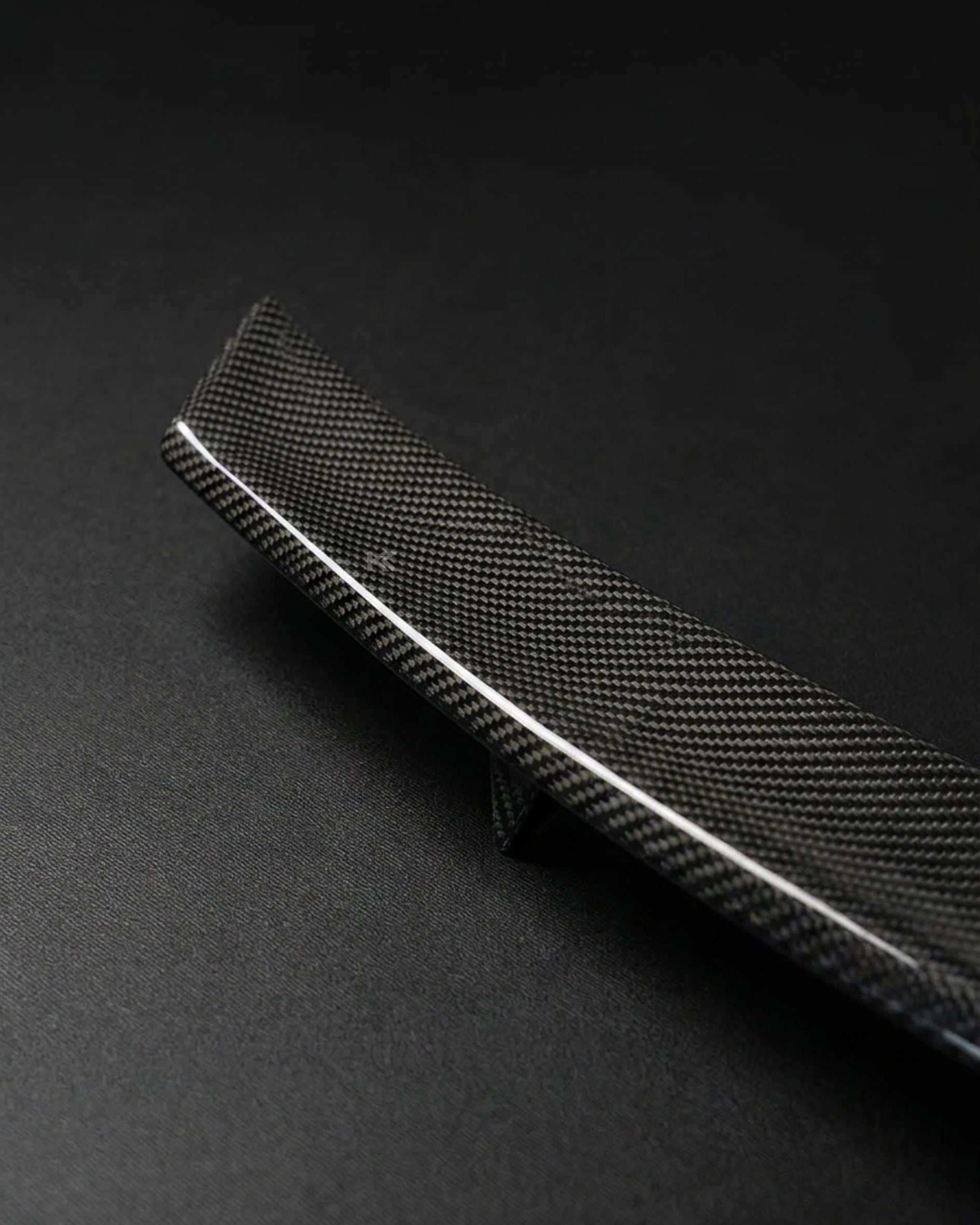 Audi RS6 C8 Avant Wagon Dry Carbon Fiber Roof Window Middle Spoiler 2019 - 2022