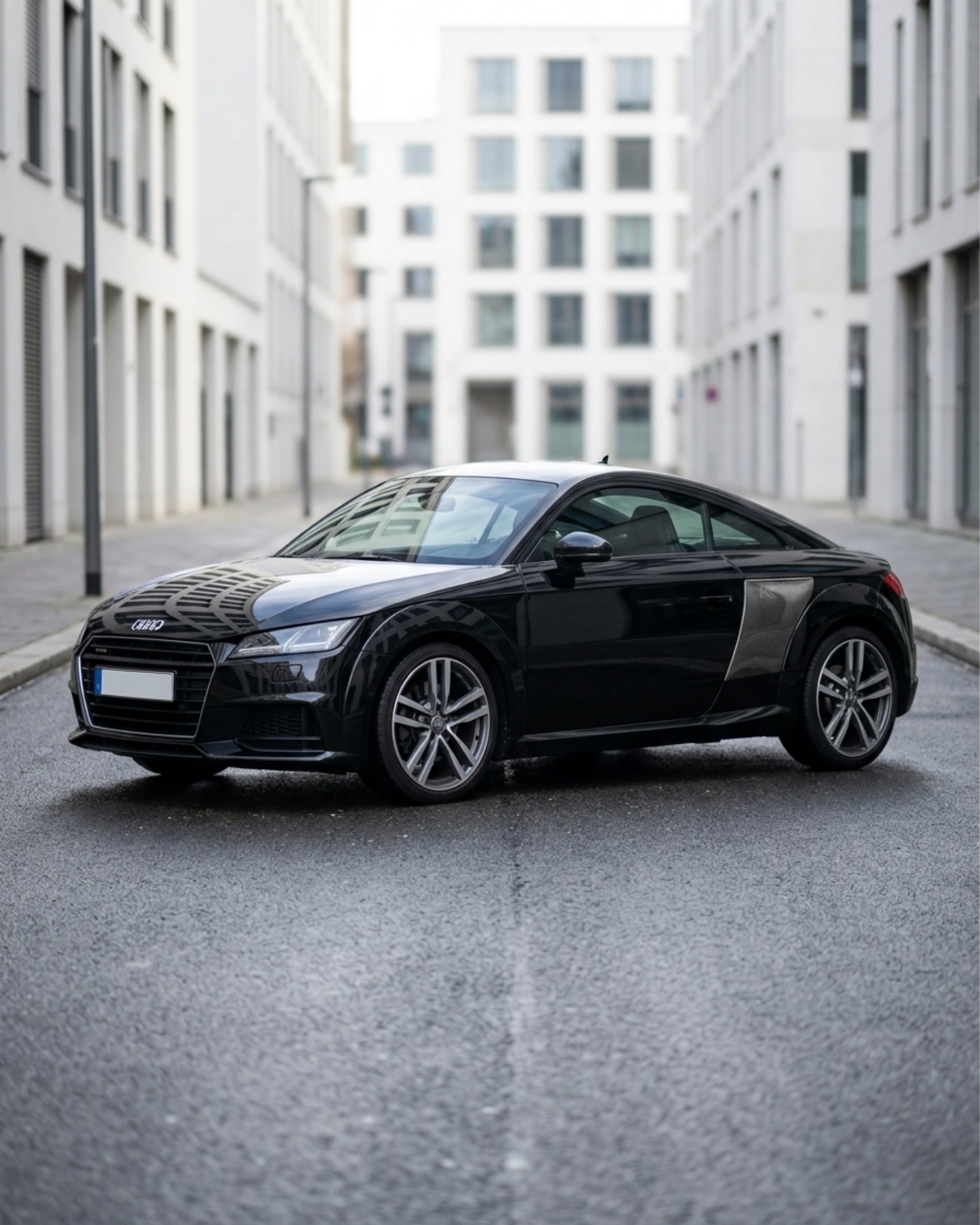 Audi TT MK3 (8S) Carbon Fiber Side Blades – R8-Inspired (2015–2017 Coupe)
