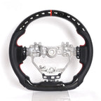 Carbon Fiber Steering Wheel for Lexus IS 2013-2025 & RC F NX300 2015-2020 Red Leather