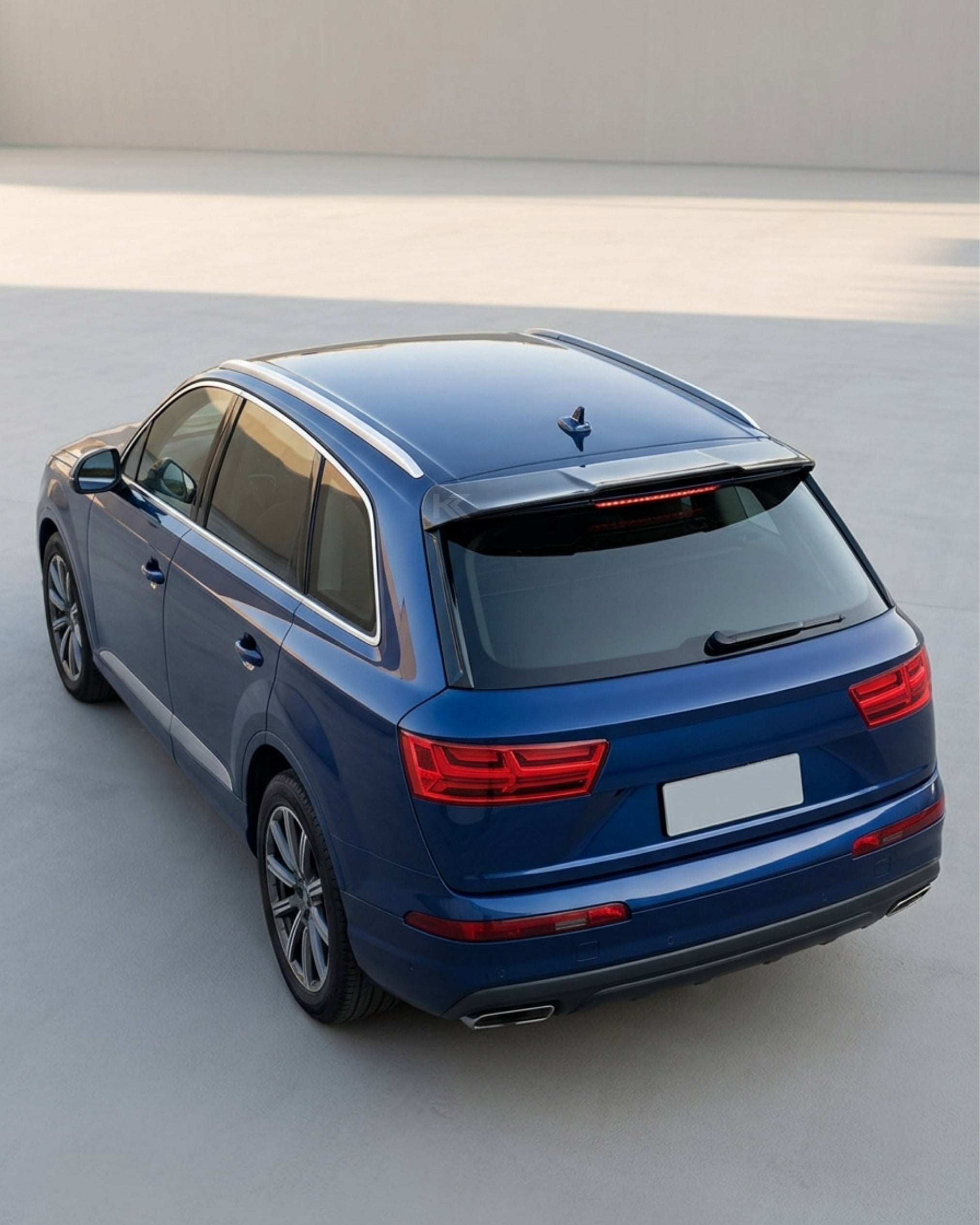 Audi Q7 / SQ7 (4M) Carbon Fiber Rear Roof Spoiler – S-Line Style (2016–2018)