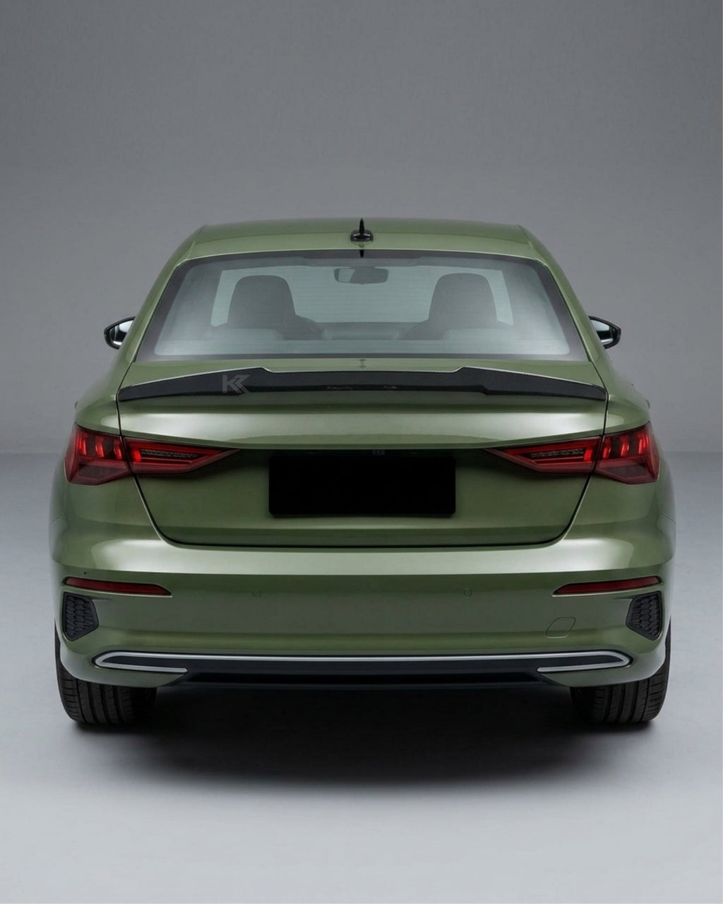 Audi A3 8Y S-Line / S3 / RS3 Sedan Carbon Fiber Rear Trunk Spoiler Wing 2020 - 2023