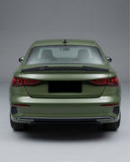 Audi A3 8Y S-Line / S3 / RS3 Sedan Carbon Fiber Rear Trunk Spoiler Wing 2020 - 2023