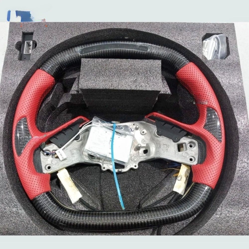 LED Heated Carbon Fiber Steering Wheel for Corvette C8 2020-2025