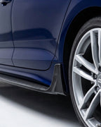 Audi A5 S-Line / S5 B9.5 Carbon Fiber Side Skirt Extensions – Sportback (2020–2023)