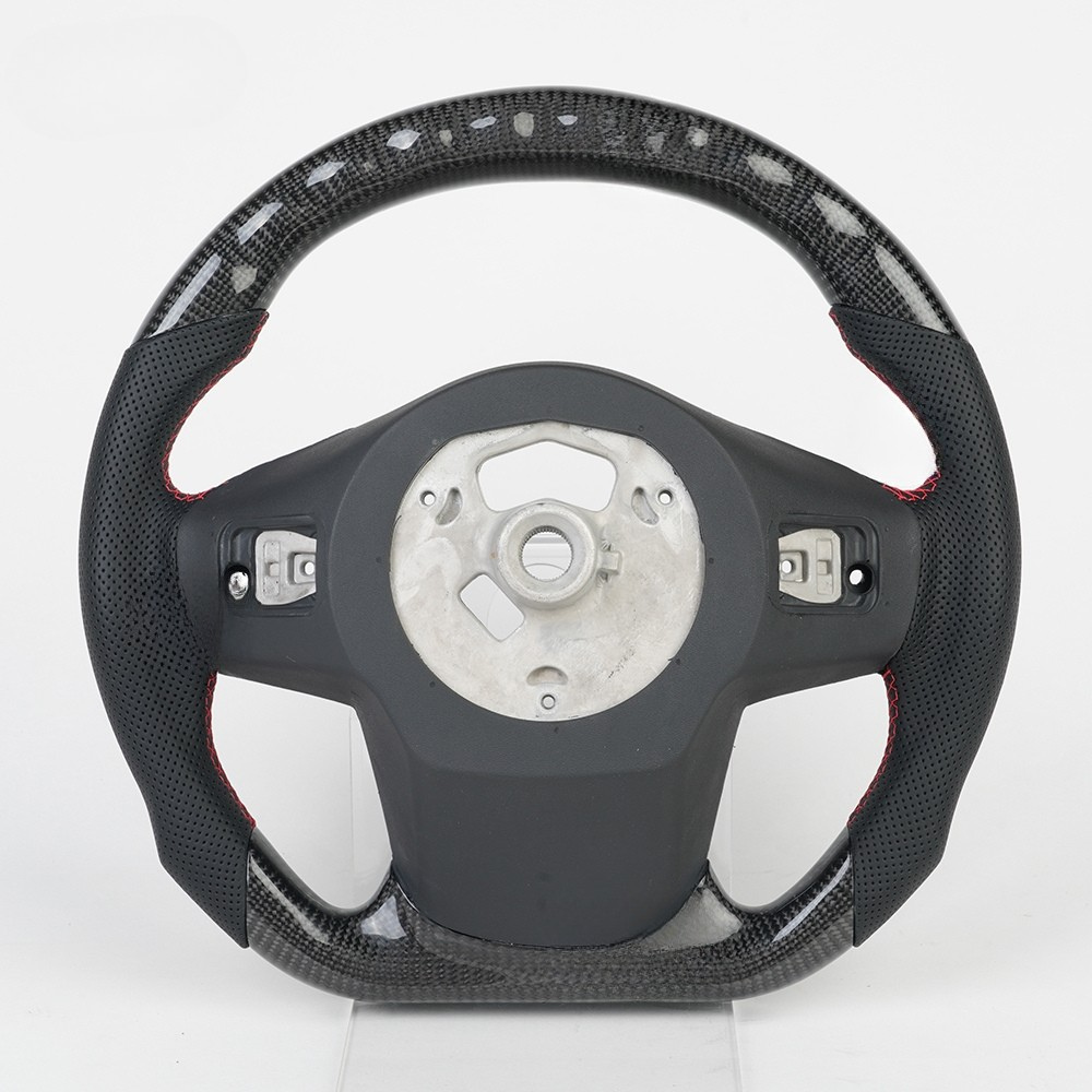 LED Real Carbon Fiber Steering Wheel for Toyota GR Supra A90 MK5 2020+