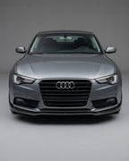 Audi A5 Quattro B8.5 Carbon Fiber Front Lip – Gloss Black Splitter (2013–2016 Coupe)