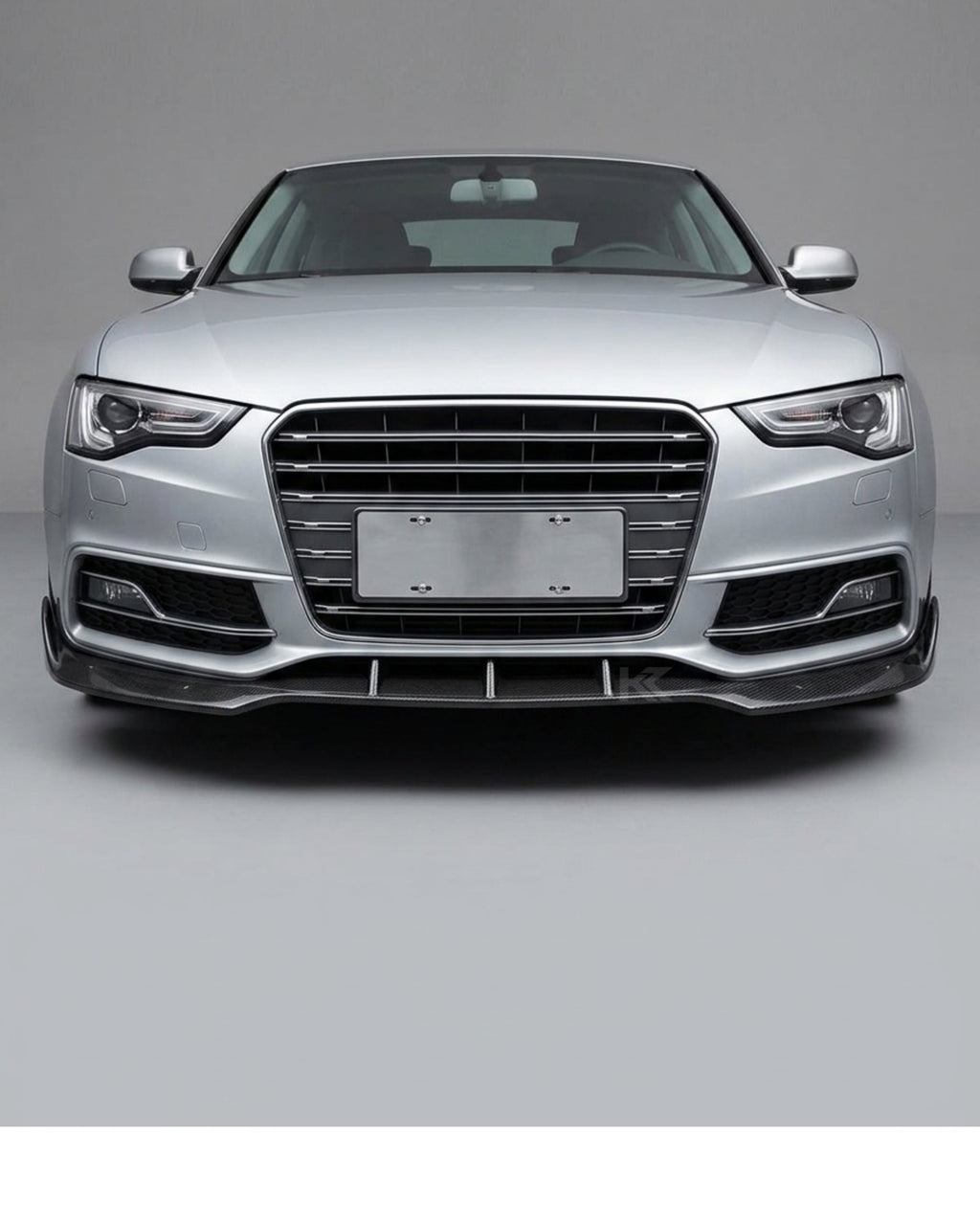 Audi A5 S-Line / S5 B8.5 Facelift Carbon Fiber Front Bumper Lip Splitter Chin Spoiler 2012 - 2016