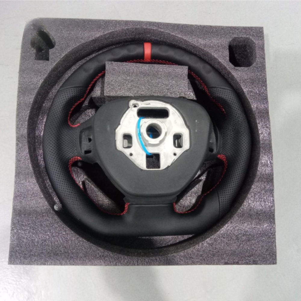 Hydro-Dip Carbon Fiber Steering Wheel for Chevrolet Corvette C7 2014-2018