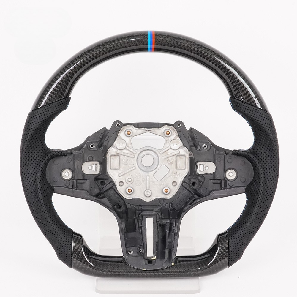 Real Carbon Fiber Steering Wheel for BMW G20 G21 G22 G28 G29 M3 G80