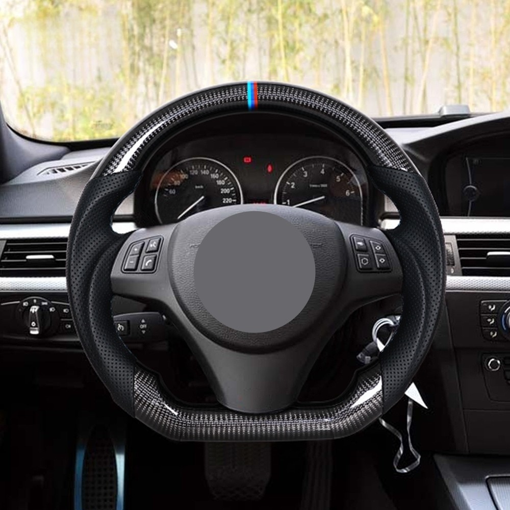 Carbon Fiber Steering Wheel for BMW E90/E92/E93 Manual 2006-2013