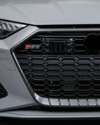 Audi RS6 C8 Avant Pre-Preg Dry Carbon Fiber Front Grille Insert Trim Cover 2019 - 2021