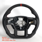 Real Carbon Fiber Heated Steering Wheel for Ford F-150 XL, XLT & SSV 2015-2020