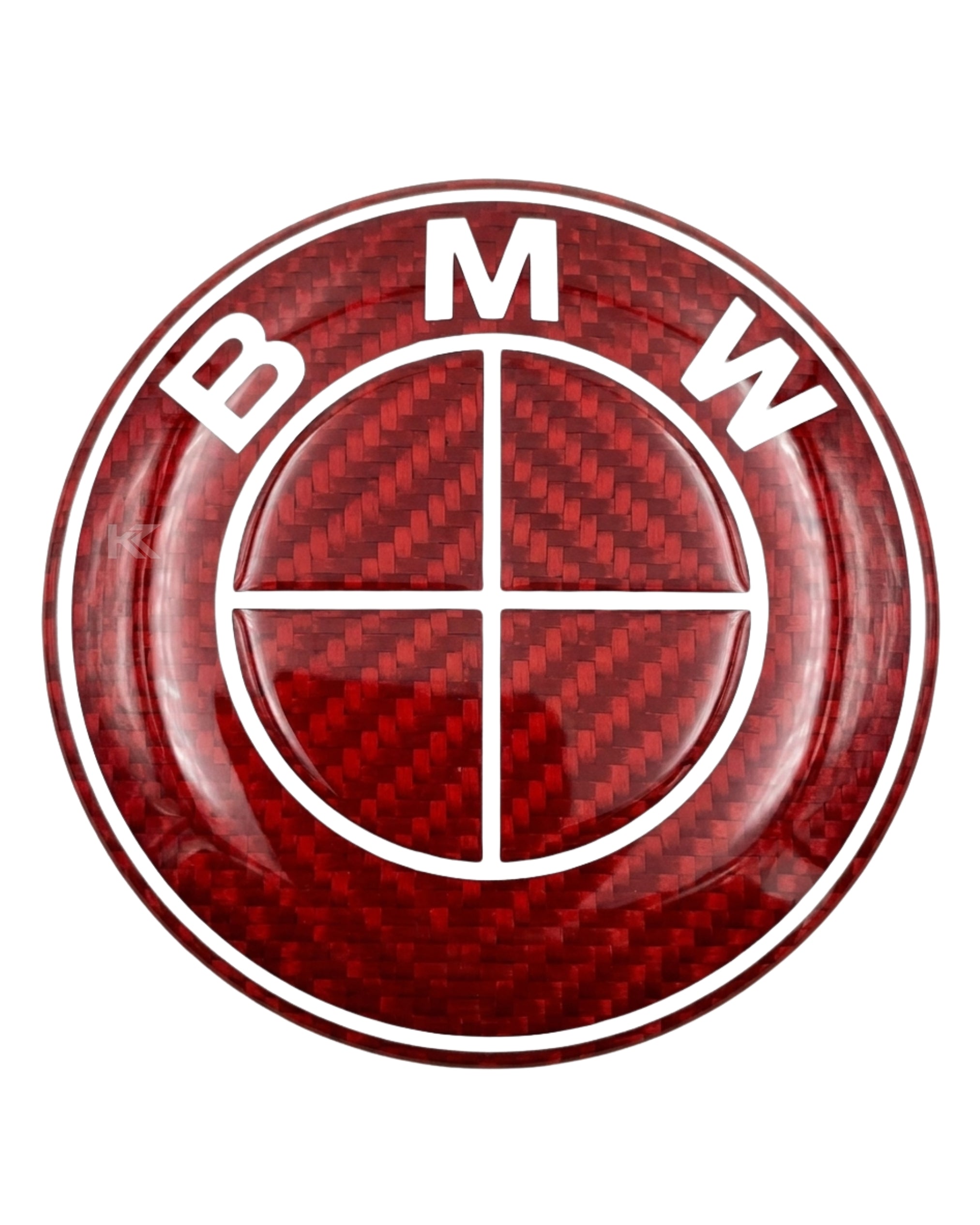 BMW Roundel Emblem Covers - Full Carbon Fiber