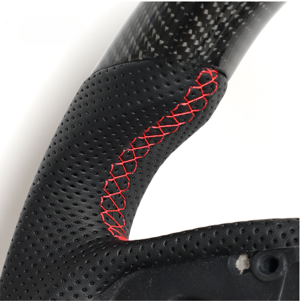 Real Carbon Fiber Steering Wheel for Honda Civic 10th Gen FK8 Type R 2016-2021