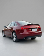 Audi A6 C7 (4G) Carbon Fiber Rear Trunk Spoiler – S-Line Style (2012–2016 Sedan)