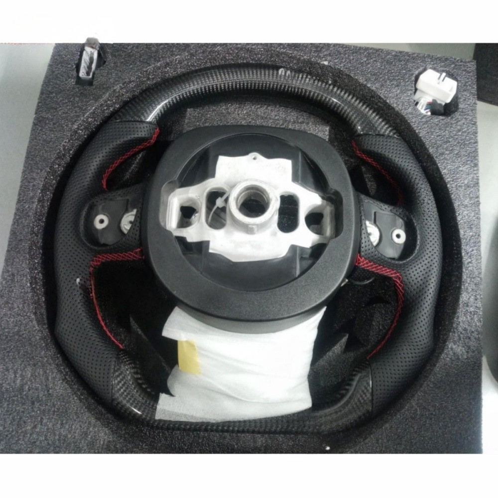 Carbon Fiber LED Steering Wheel for Dodge Charger/Challenger/Durango 2015-2025
