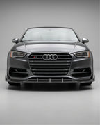 Carbon Fiber Front Bumper Splitter for Audi A3 S-Line / S3 8V Sedan (2014–2016)