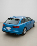 Audi A6 C7 Avant Carbon Fiber Rear Roof Spoiler – A-Style Extension (2016–2018)