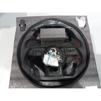 LED Real Carbon Fiber Steering Wheel for Audi A3 A4 A5 RS3 RS4 RS5 S3 S4 S5 2016–2020