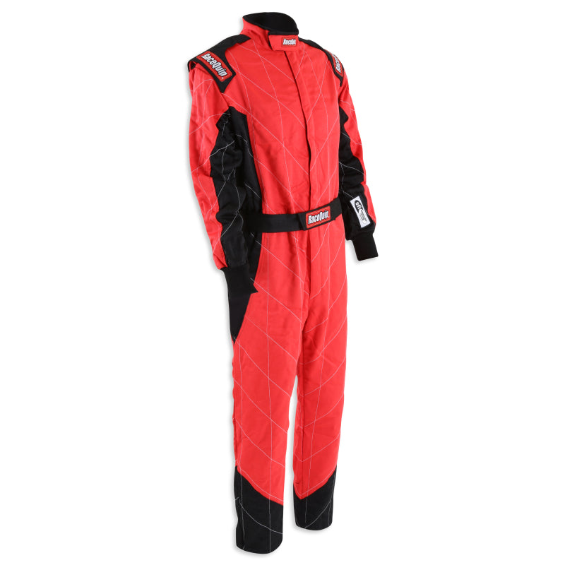 RaceQuip Red Chevron-5 Suit SFI-5 - Small