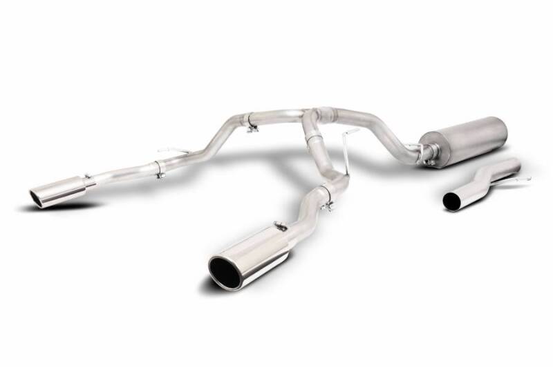 Gibson 21-22 GMC Yukon XL 1500/ Suburban 1500 5.3L 2/4wd Cat-Back Dual Split Exhaust