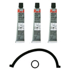 Fel-Pro Honda Fit OS 30837 R Engine Oil Pan Gasket Set 0 Bolt Hole Two Piece Gasket